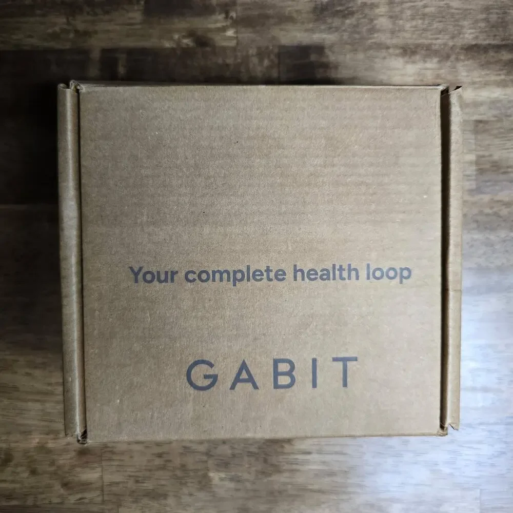 Gabit Smart Ring Wearable Health Tracker Silver Smart‎ Fitness Ring w/Box size14